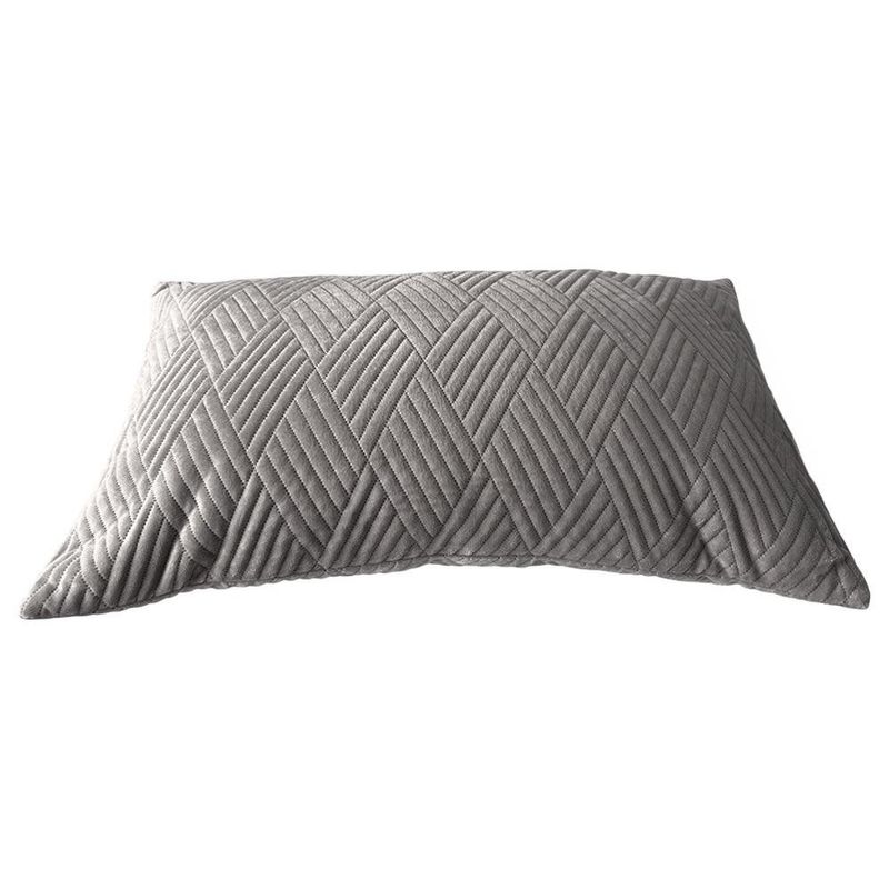 Cojín Relleno Decorativo Gris Claro