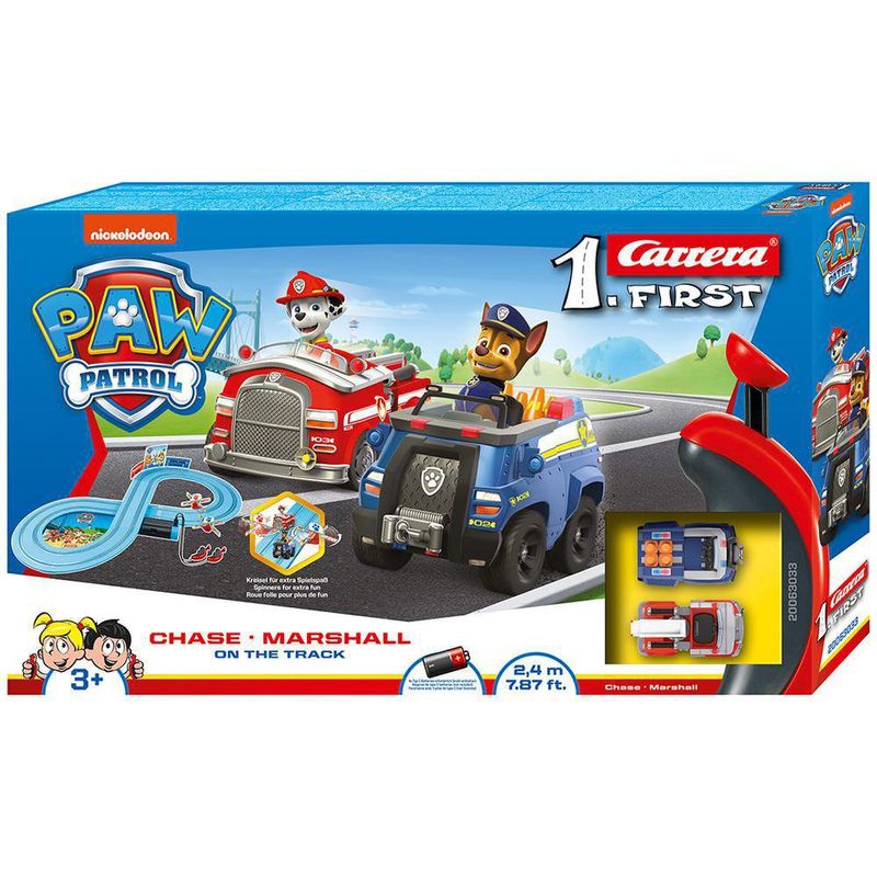 Pista Para Carros Paw Patrol Chase Marshall On The Track - Carrera