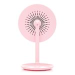 Espejo Giratorio Con Luz Led Y Ventilador - Viva