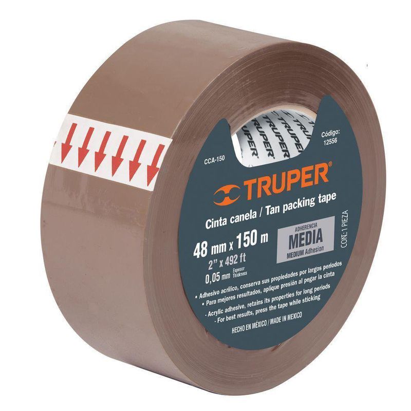 Cinta De Empaque Café De 2 Plg - Truper