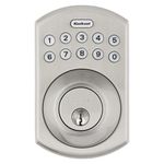 Cerrojo Electrónico con Teclado Color Níquel Satinado