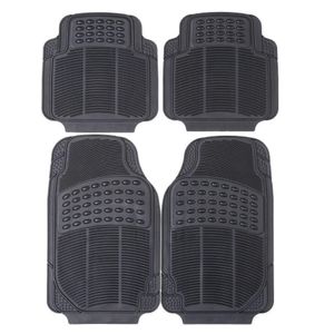 Set de 4 Alfombras para Auto Color Negro