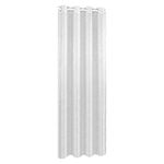 Cortina Color Blanco Diseño Corrugado