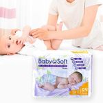 Pañal Desechable Talla Recién Nacido 24 Unidades - Baby Soft