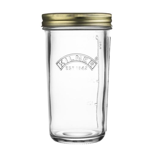 Frasco de Vidrio con Tapa Metálica 0.50L