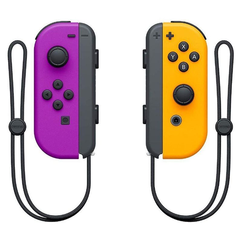 Control Inalámbrico Joy-Con (L)/(R) Neon Purple/Neon Orange - Nintendo