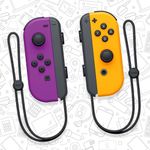 Control Inalámbrico Joy-Con (L)/(R) Neon Purple/Neon Orange - Nintendo