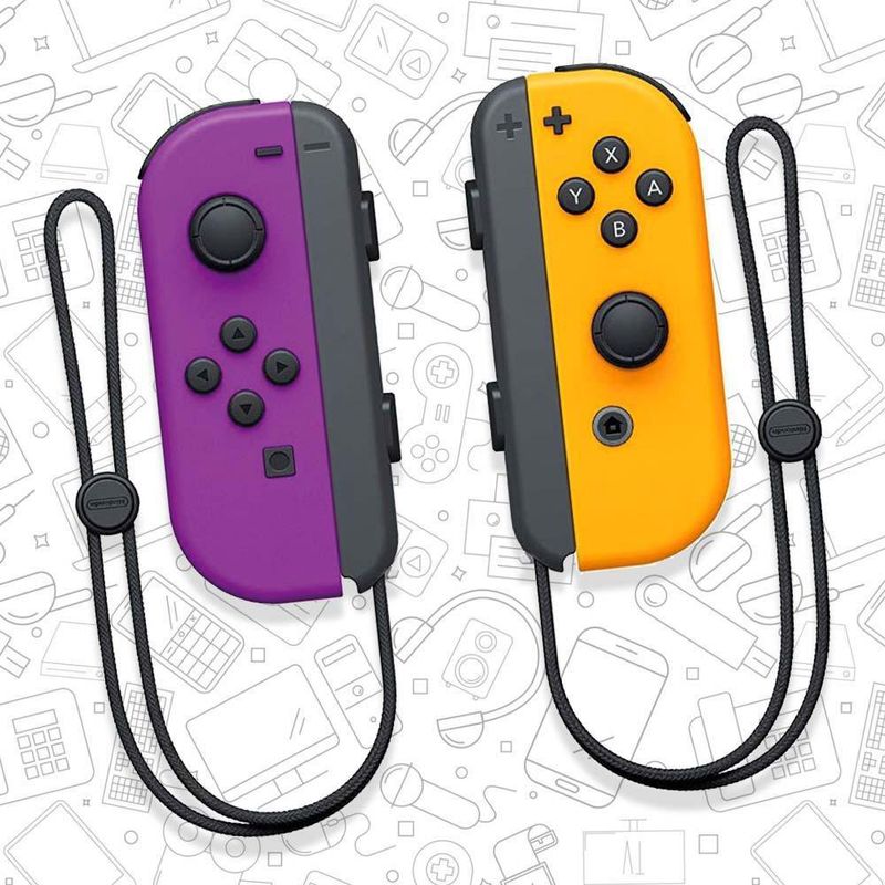 Control Inalámbrico Joy-Con (L)/(R) Neon Purple/Neon Orange - Nintendo