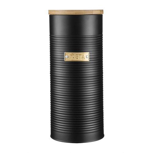 Frasco de Acero Inoxidable Negro para Pastas 2 L