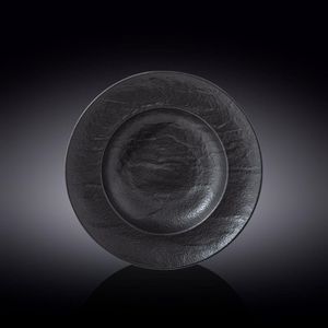 Plato de Porcelana  para Sopa Color Negro 12 Oz
