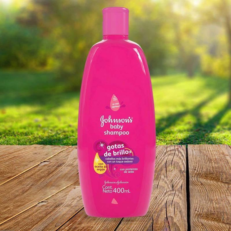 Shampoo Johnson'S Gotas De Brillo 400 Ml - Johnson & Johnson