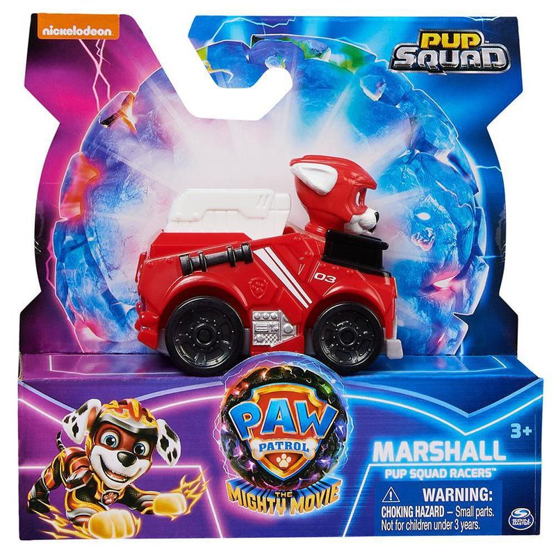 Figura Mighty Movie Pawket Racers Diseño Surtido - Paw Patrol