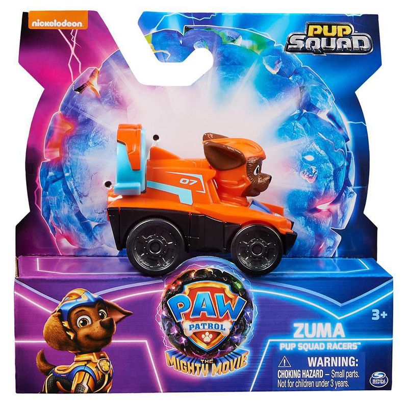 Figura Mighty Movie Pawket Racers Diseño Surtido - Paw Patrol