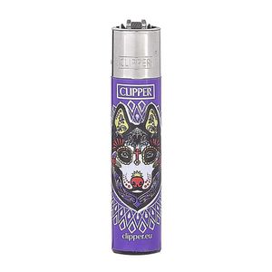Encendedor Clipper Grande Decorado Reutilizable