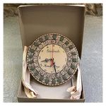 Reloj Con Jade Y Piedra Cerámica Diseño Glifos - Ceramicas Del Mundo Maya