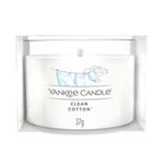 Vela En Frasco Pequeño Clean Cotton 37 G - Yankee Candle