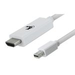 Cable Convertidor con Conector Mini Displayport Macho a Hdmi - Xtech