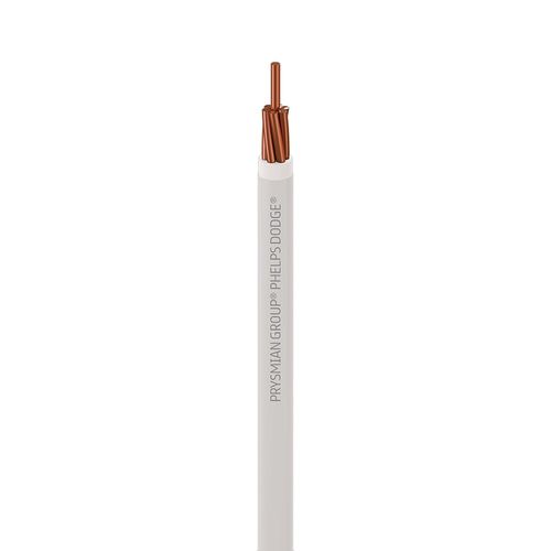 Cable De Cobre Blanco Ecoplus THWN 6 Awg - Phelps Dodge