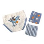 Set De 3 Calzoncillos Para Niño Rugby Talla 4-5 - Cantel