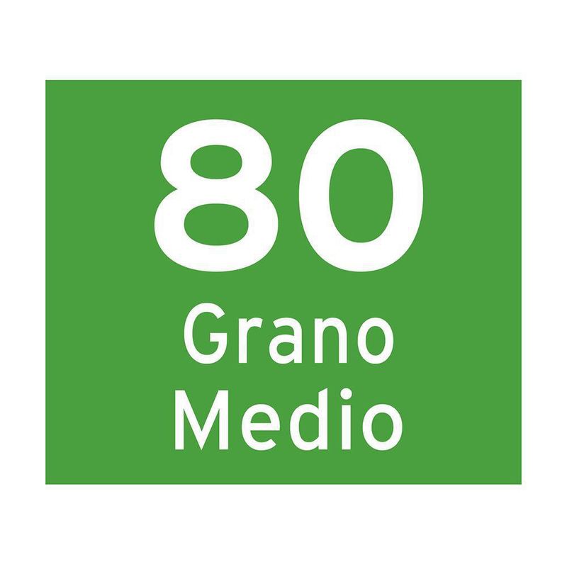 Set De Discos De Lija Roto-Orbital Grano 80 5 Unidades - Truper