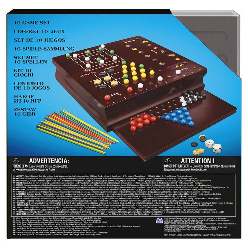 Set De 10 Juegos - Cardinal