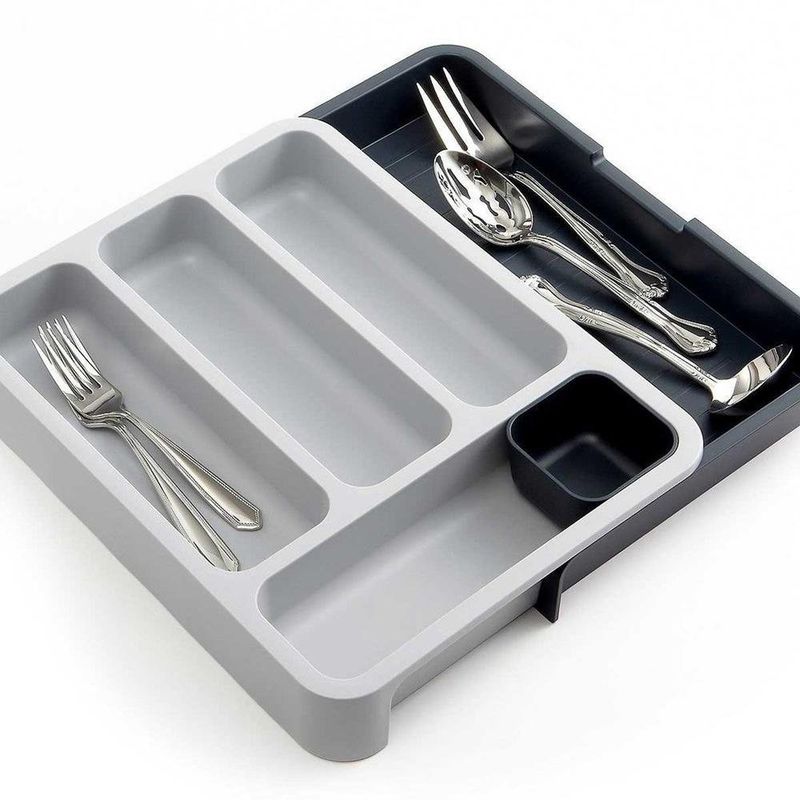 Porta Cubiertos Gris - Joseph Joseph