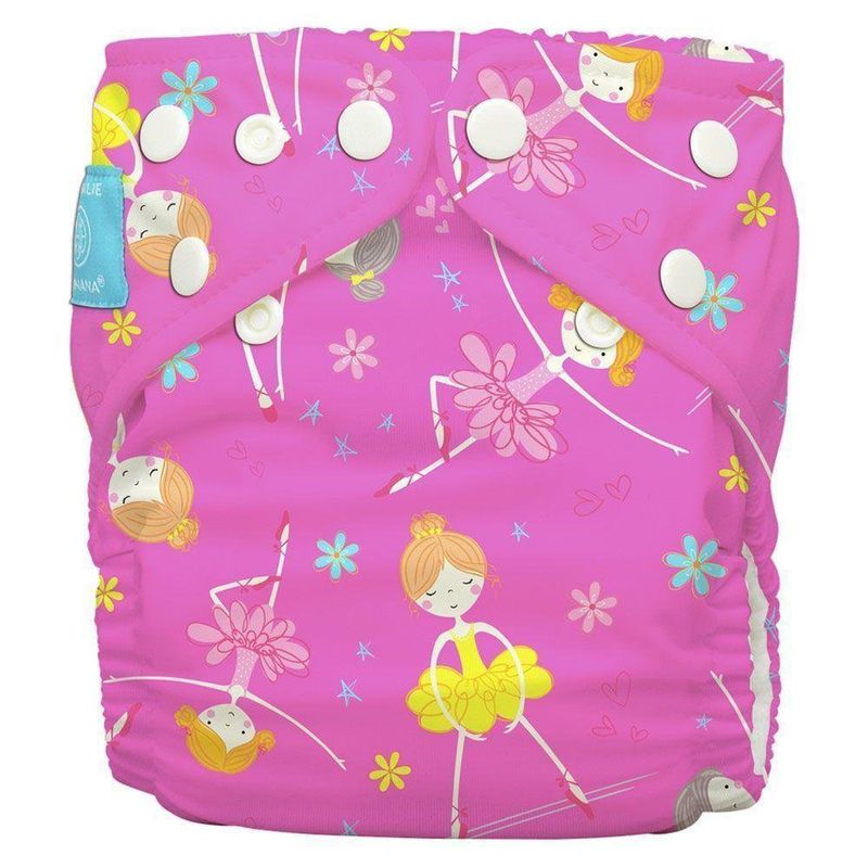 Pañal D/Tela Bailarina 2 Insertos - Charlie Banana