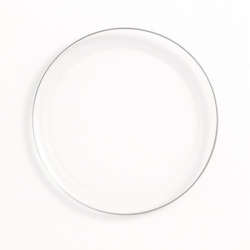 Plato para Cena de Vidrio Templado 10.2 Plg