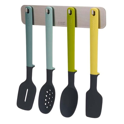 Set de 4 Utensilios de Cocina con Base Magnética