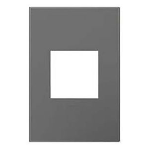 Placa De 2 Módulos Gris Magnesio - Legrand
