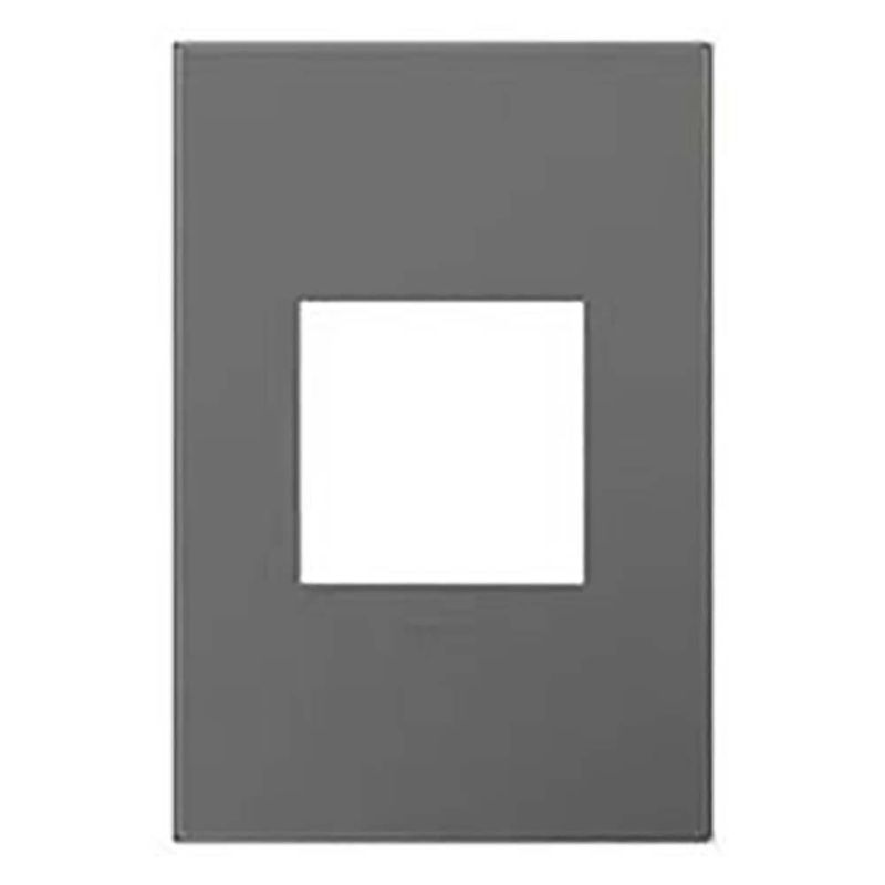 Placa De 2 Módulos Gris Magnesio - Legrand