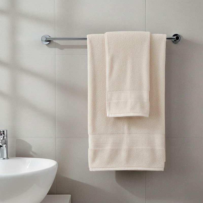 Set de 2 Toallas para Manos y Baño