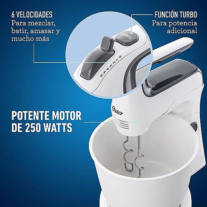 Batidora De 6 Velocidades Con Pedestal - Oster