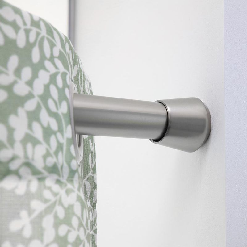 Galería De Tensión Fuji Plateada Extensible De 140 - 200 Cm - Inspire