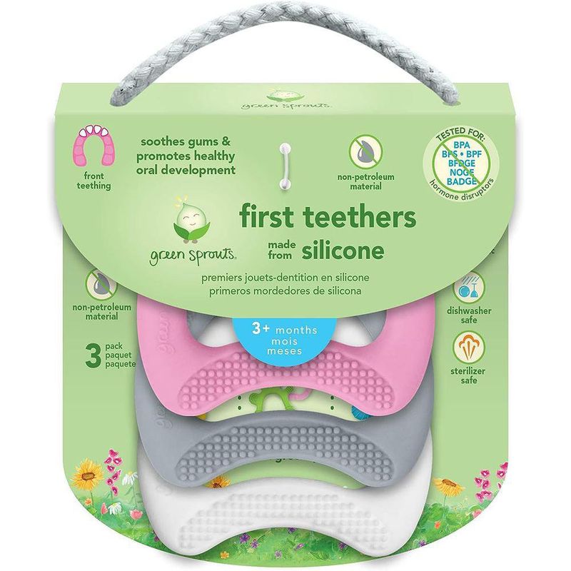 Mordedor Rosa 3 Pzas - Green Sprouts