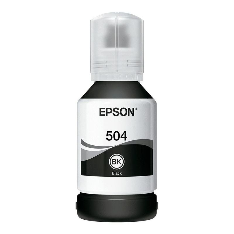 Set De Tintas Para Refill Color Negro 2 Piezas 504 - Epson