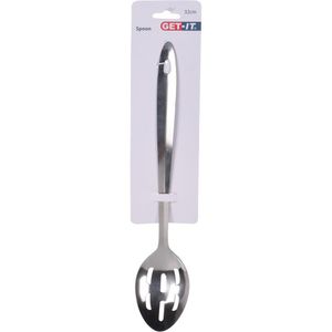 Cuchara Calada De Acero Inoxidable 32 Cm