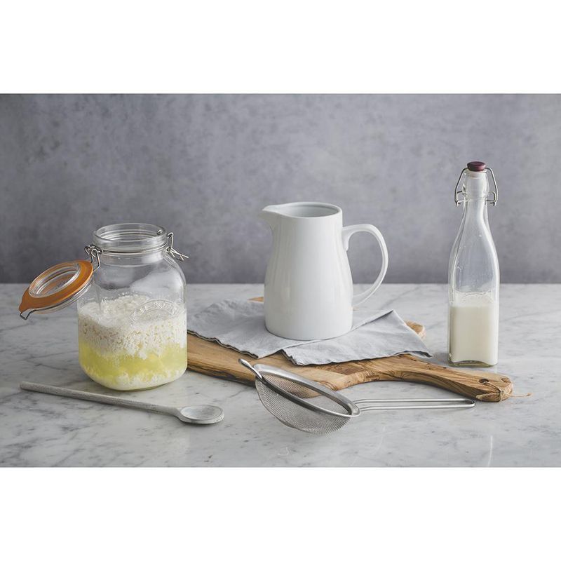 Frasco De Vidrio Cuadrado Con Clip 1.5 Lts - Kilner