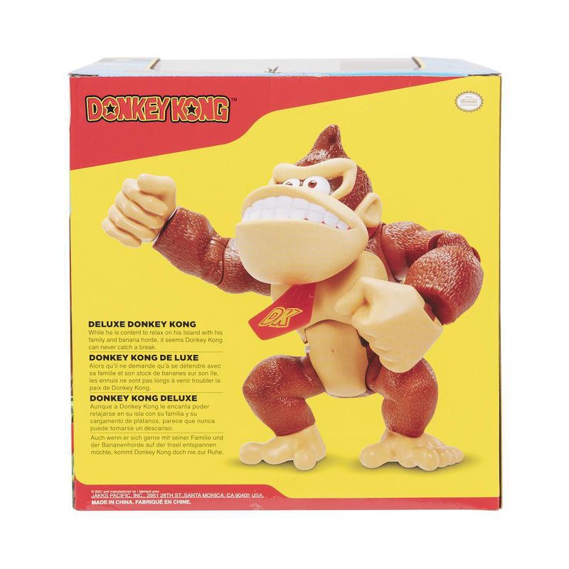 Figura De Acción Donkey Kong Deluxe - Super Mario