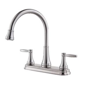 Grifo Para Lavatrastos Glenfield Cuello Alto Cromo - Pfister