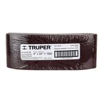 Lija De Banda 4x24 Plg Grano 100 Para Madera Y Metal - Truper