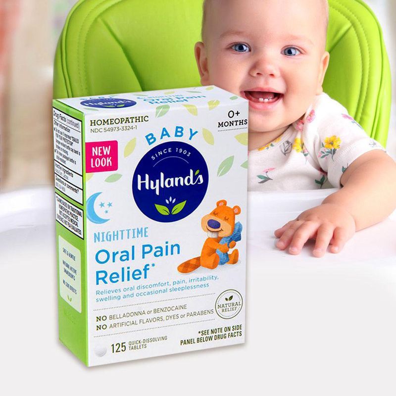 Tabletas Medicinales Nocturnas Para Dentición - Hyland´S