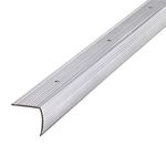 Protector de Grada Aluminio Plateado