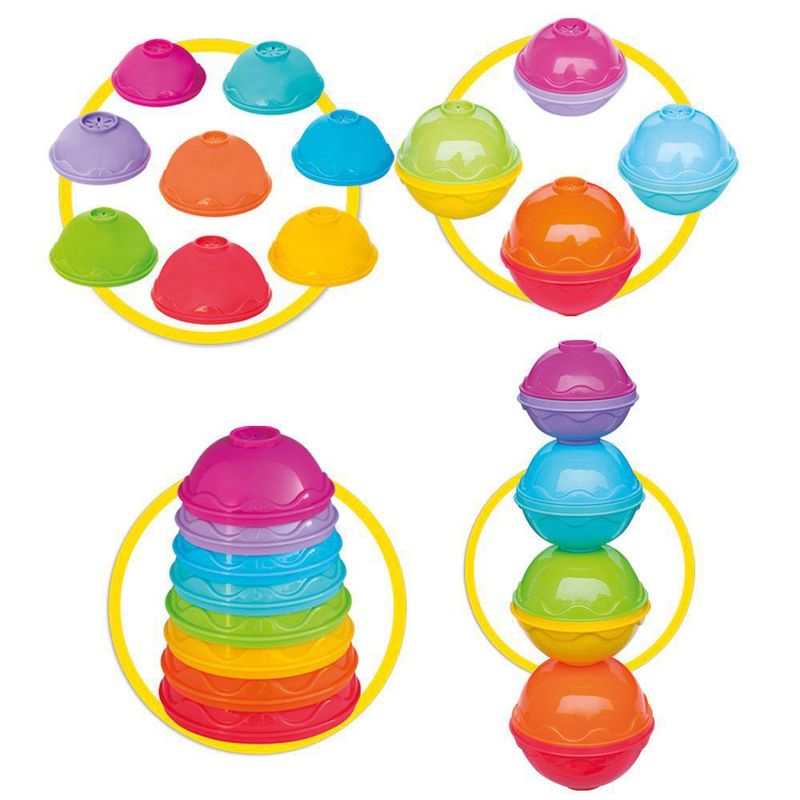 Juego Educativo Mini Torres Y Pelotas - Dede