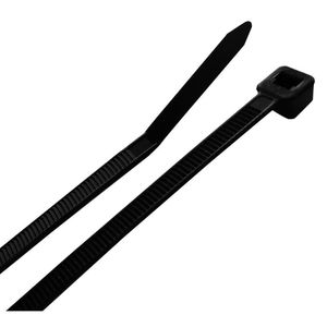 Cincho Estándar De 8 Plg Y 75 Lb Negro 100 Pzas - Steel Grip