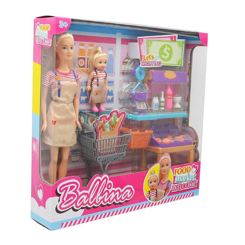 Muñeca Con Supermercado - Koala Kids