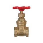 Válvula De Compuerta Latón De 1/2 Plg - B&K Industries