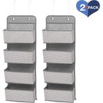 Set De 2 Organizadores Gris Colgables Para Closet - Delta