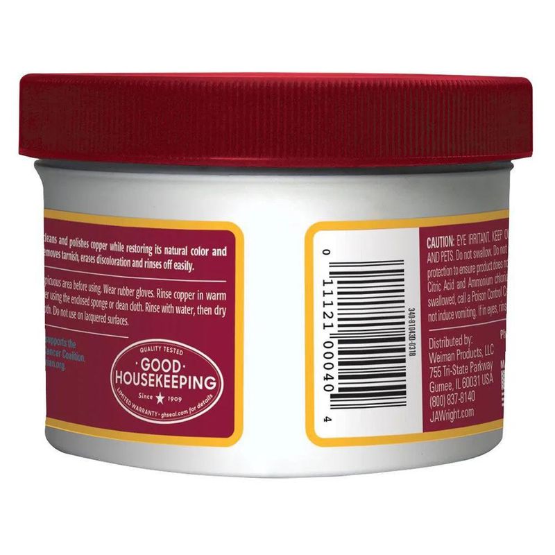 Pasta Weiman Para Bronce 8Oz. - Wrights