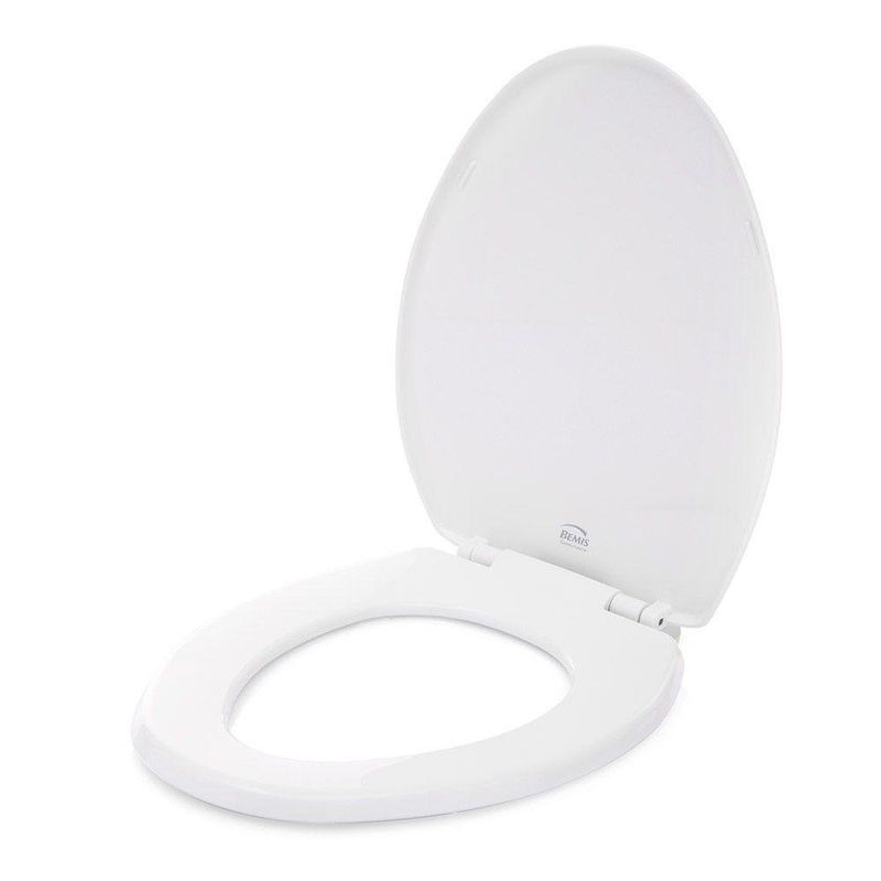 Asiento Elongado Borde Grueso Y Cierre Lento Blanco - Bemis